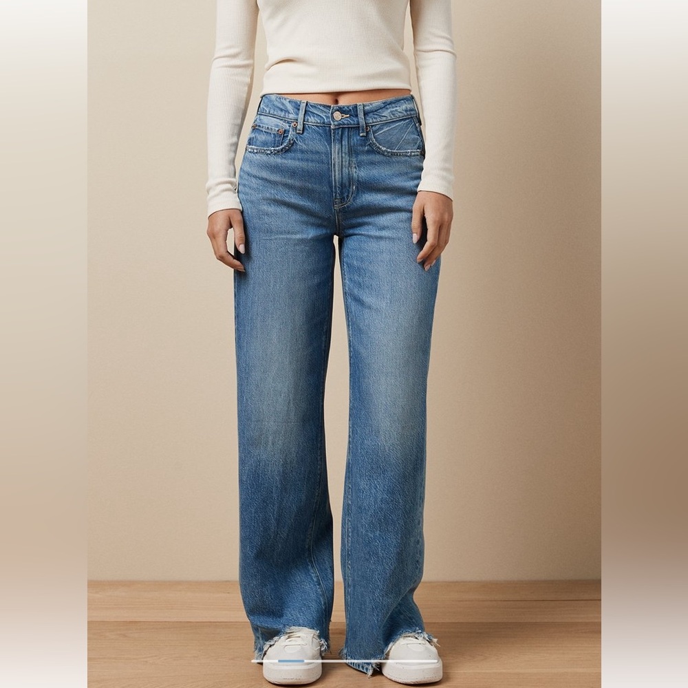American Eagle Super High Rise, Baggy Jeans